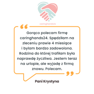 Pozytywne komantarze caringhands24 2