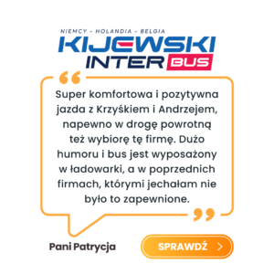 Pozytywne komentarze o firmie kijewski bus 1