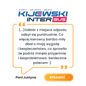 Pozytywne komentarze o firmie kijewski bus 3