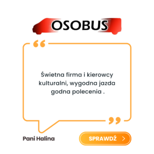 Pozytywne komentarze o firmie OSOBUS 3