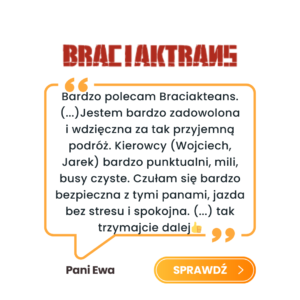 pozytywne opinie o firmie braciaktrans 4