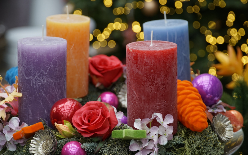 wieniec adwentowy, symbol świąt Bożego Narodzenia w Niemczech