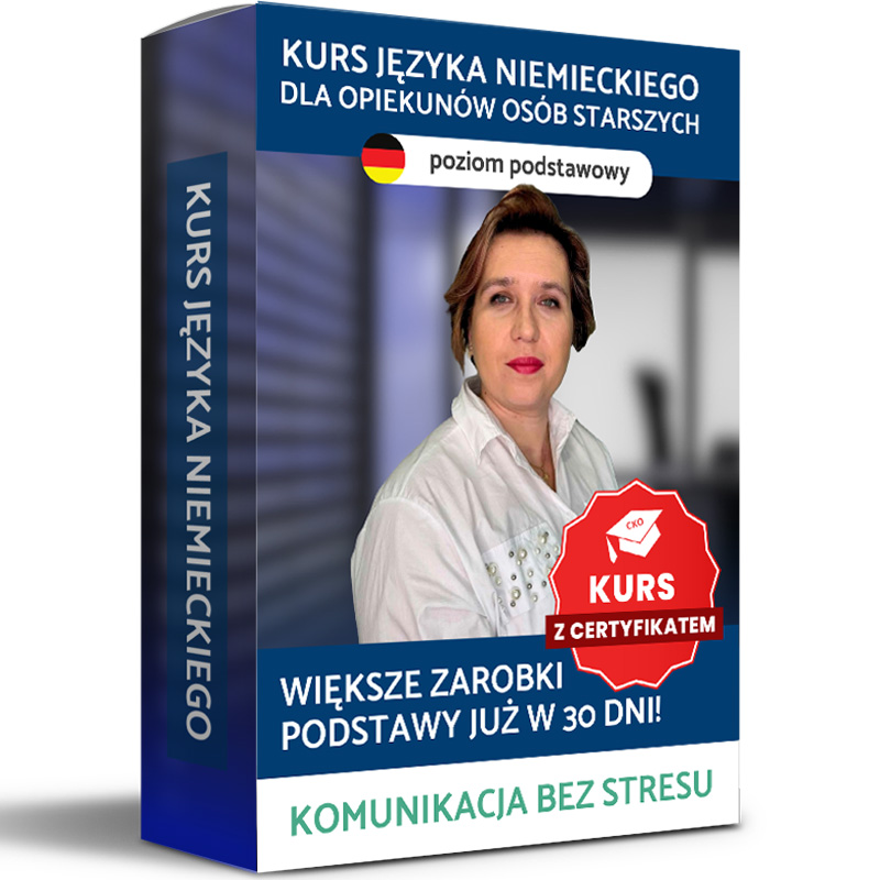Kurs języka niemieckiego dla opiekunek poziom podstawowy online z certyfikatem