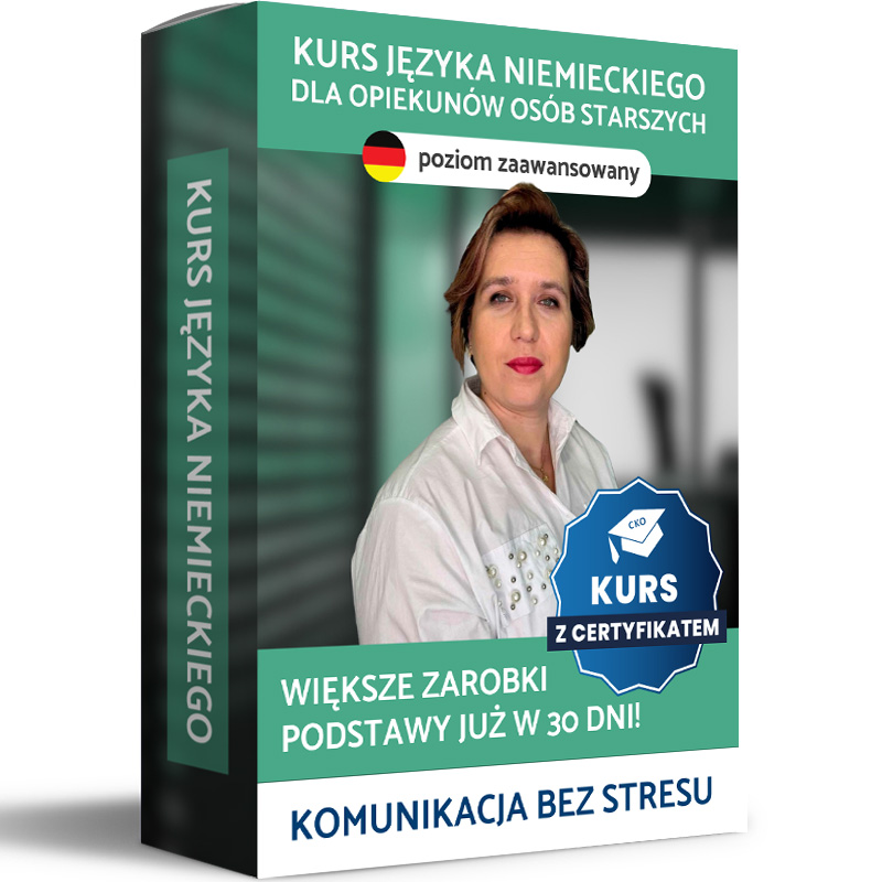 Kurs języka niemieckiego dla opiekunek poziom zaawansowany online z certyfikatem