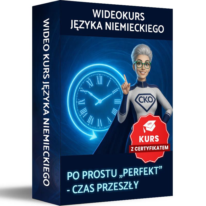 Wideokurs języka niemieckiego czas przeszły Perfekt dla opiekunek online
