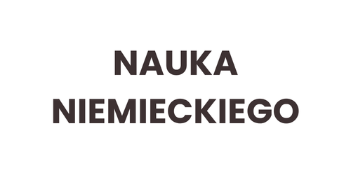 nauka niemieckiego kafel