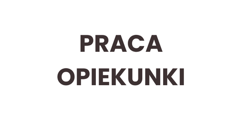 praca opiekunki kafel