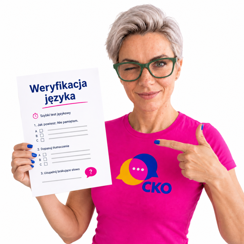 Darmowy test języka niemieckiego dla opiekunek, bez logowania, bez podawania danych, szybka weryfikacja języka